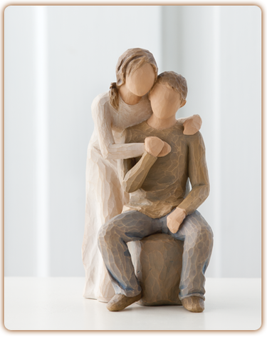 You and Me - Willow Tree Figurine – Lagron Miller Company